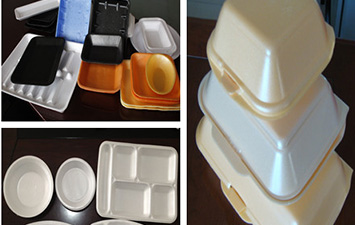 Контейнер для їжі з піни PS